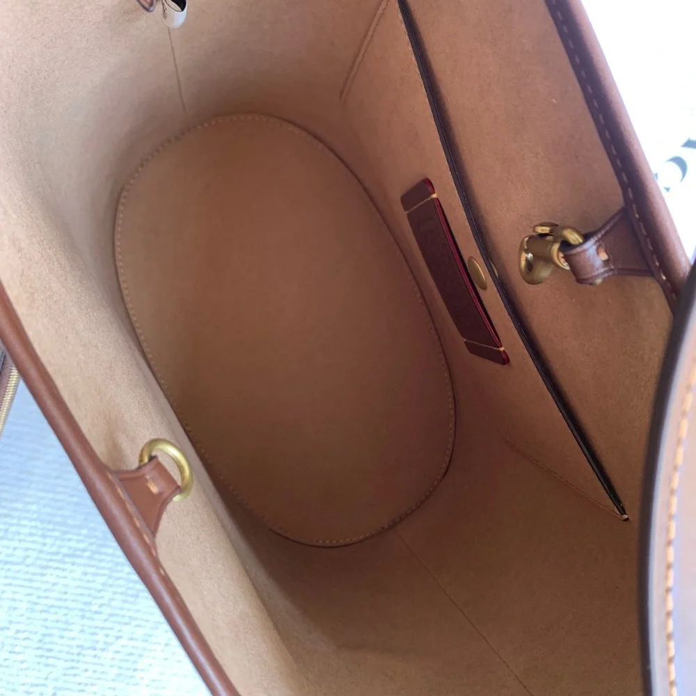 Coach Bleecker Bucket Bag In Signature Canvas